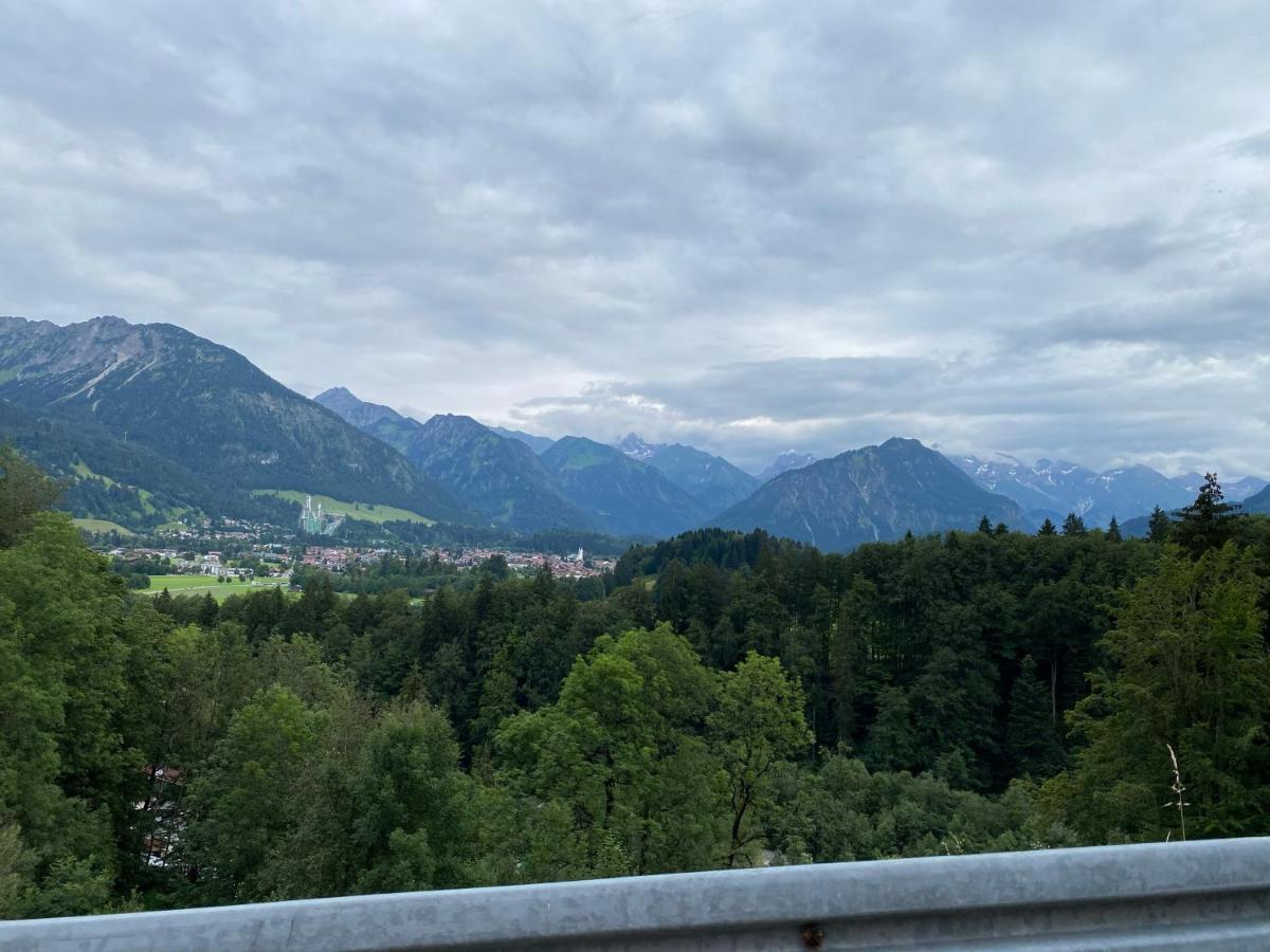 Kurzzeitdomizil In Oberstdorf Lägenhet Exteriör bild