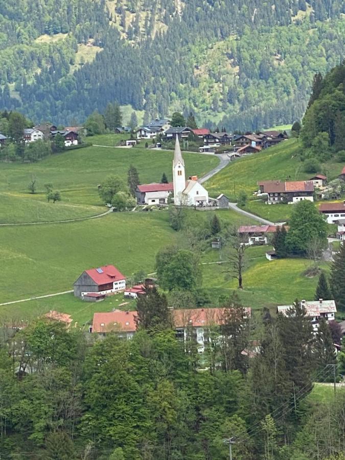 Kurzzeitdomizil In Oberstdorf Lägenhet Exteriör bild