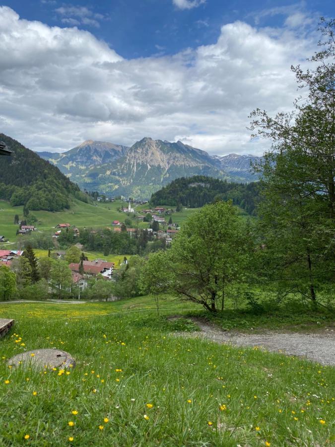 Kurzzeitdomizil In Oberstdorf Lägenhet Exteriör bild