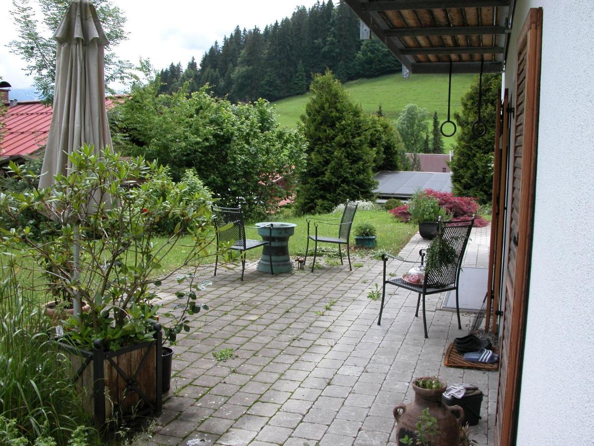 Kurzzeitdomizil In Oberstdorf Lägenhet Exteriör bild